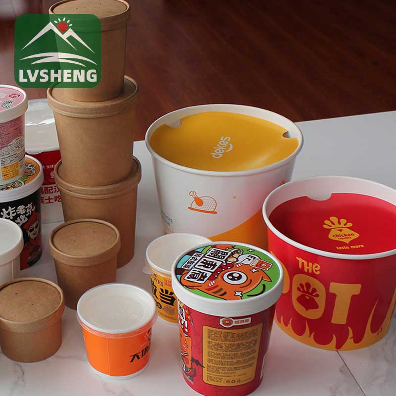 Tô giấy Oem Kraft thân thiện với môi trường