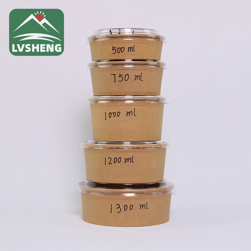Giấy súp bát với nắp thú cưng