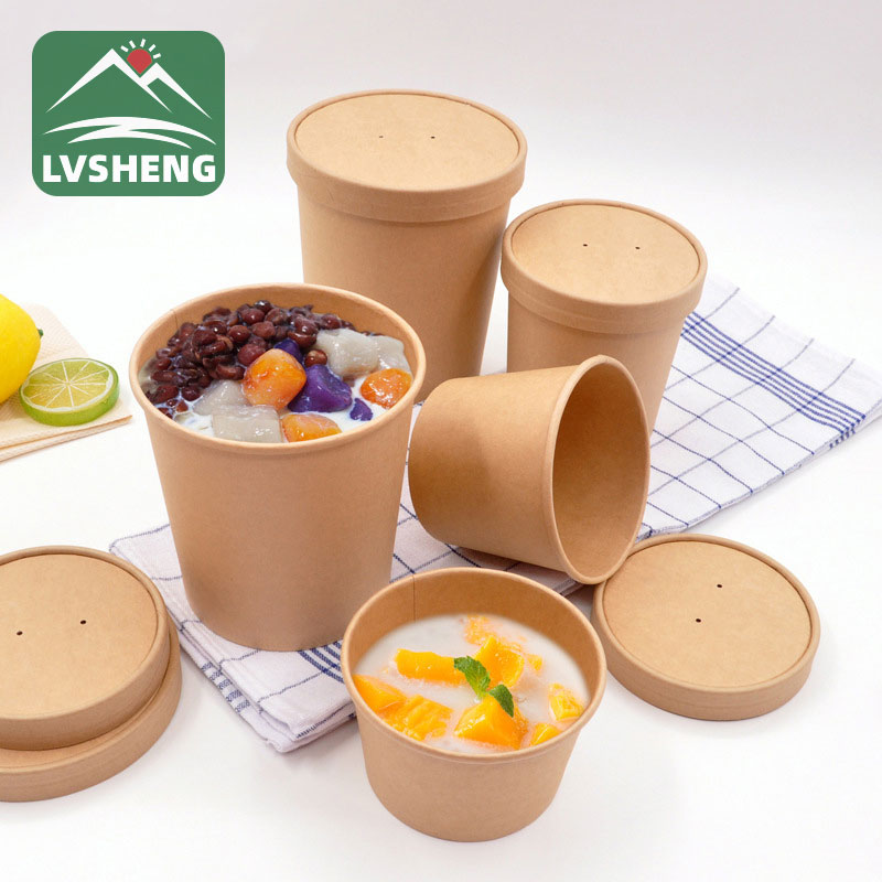 Bồn tắm giấy cho súp nóng