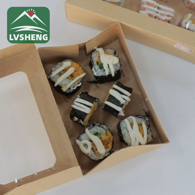 Hộp bánh có cửa sổ